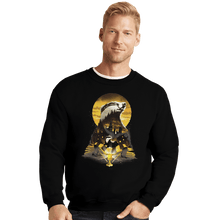 Load image into Gallery viewer, Shirts Crewneck Sweater, Unisex / Small / Black House Of Hufflepuff
