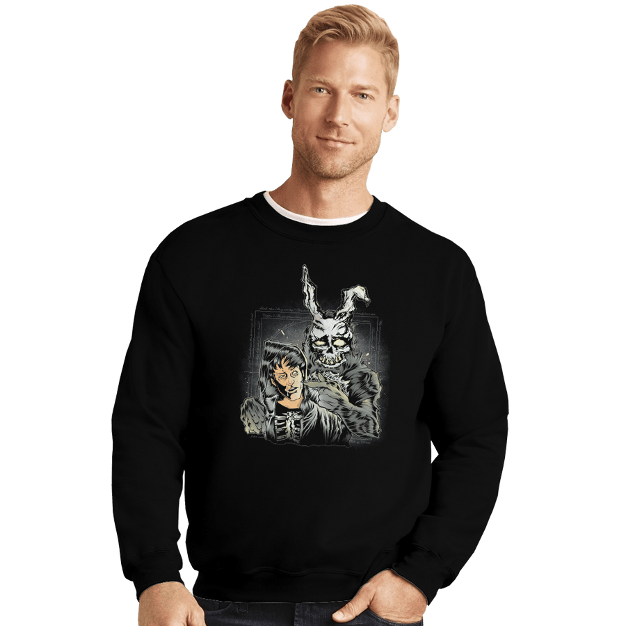 Shirts Crewneck Sweater, Unisex / Small / Black Wake Up Donnie