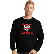 Load image into Gallery viewer, Shirts Crewneck Sweater, Unisex / Small / Black Wendigo&#39;s
