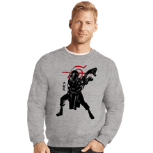 Load image into Gallery viewer, Shirts Crewneck Sweater, Unisex / Small / Sports Grey Crimson snake
