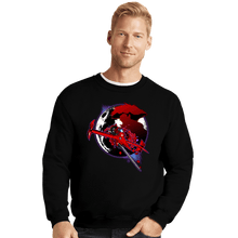 Load image into Gallery viewer, Shirts Crewneck Sweater, Unisex / Small / Black See Ya Space Cowboy
