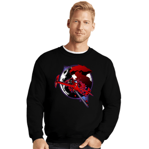 Shirts Crewneck Sweater, Unisex / Small / Black See Ya Space Cowboy