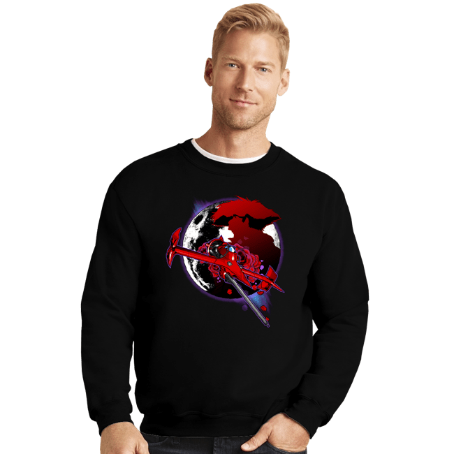 Shirts Crewneck Sweater, Unisex / Small / Black See Ya Space Cowboy