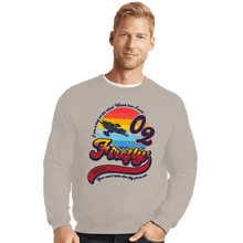 Load image into Gallery viewer, Secret_Shirts Crewneck Sweater, Unisex / Small / Sand A Leaf On The Wind
