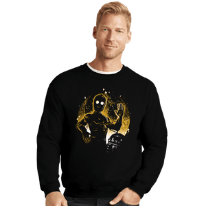 Shirts Crewneck Sweater, Unisex / Small / Black Human-Cyborg Relations