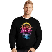 Load image into Gallery viewer, Shirts Crewneck Sweater, Unisex / Small / Black Venus Storm
