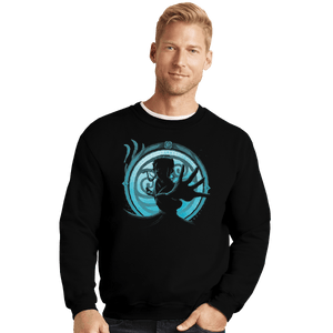 Shirts Crewneck Sweater, Unisex / Small / Black Water Master