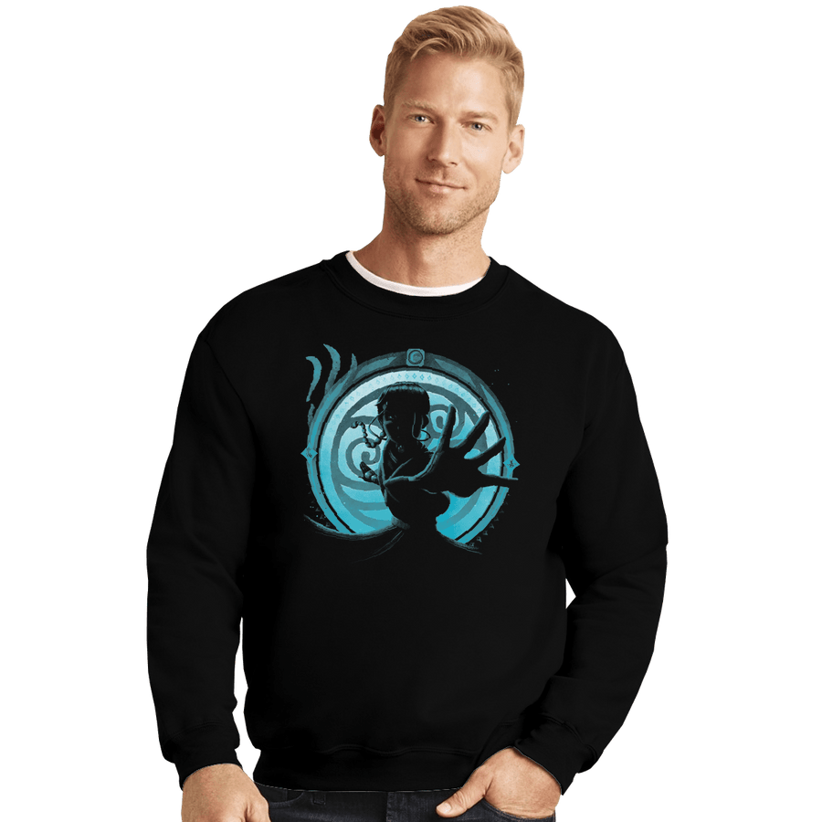Shirts Crewneck Sweater, Unisex / Small / Black Water Master