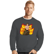 Load image into Gallery viewer, Secret_Shirts Crewneck Sweater, Unisex / Small / Charcoal The Little Sith Sale

