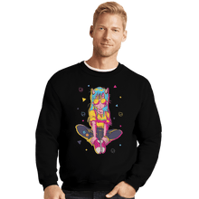 Load image into Gallery viewer, Shirts Crewneck Sweater, Unisex / Small / Black Oni Bulma
