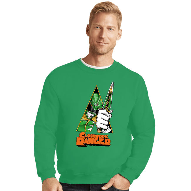 Secret_Shirts Crewneck Sweater, Unisex / Small / Irish Green A Clockwork Ranger