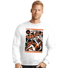 Load image into Gallery viewer, Secret_Shirts Crewneck Sweater, Unisex / Small / White Dracula On Stage
