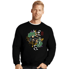 Load image into Gallery viewer, Daily_Deal_Shirts Crewneck Sweater, Unisex / Small / Black Cube Aesthetic
