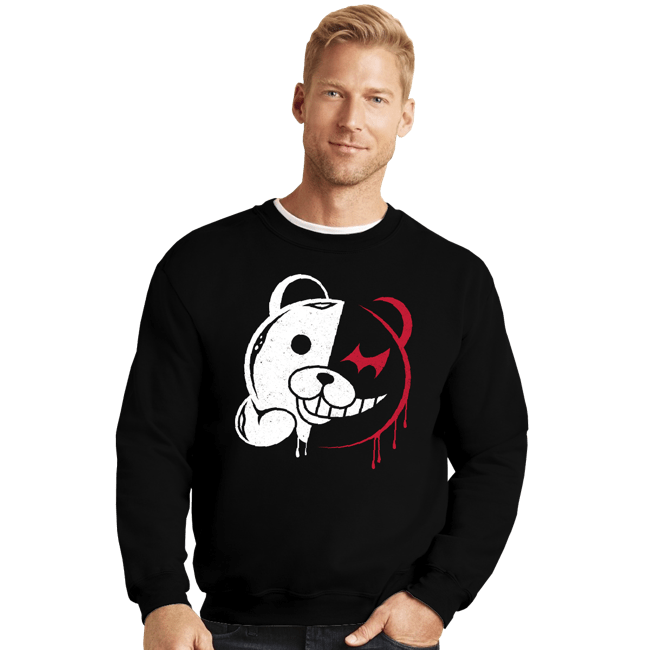 Shirts Crewneck Sweater, Unisex / Small / Black Kuma Despair