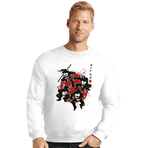 Shirts Crewneck Sweater, Unisex / Small / White Mutant Warriors