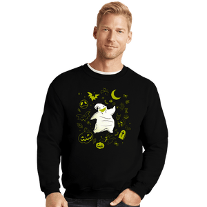 Daily_Deal_Shirts Crewneck Sweater, Unisex / Small / Black King Of All Bugs