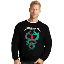 Load image into Gallery viewer, Shirts Crewneck Sweater, Unisex / Small / Black The Twin Snakes

