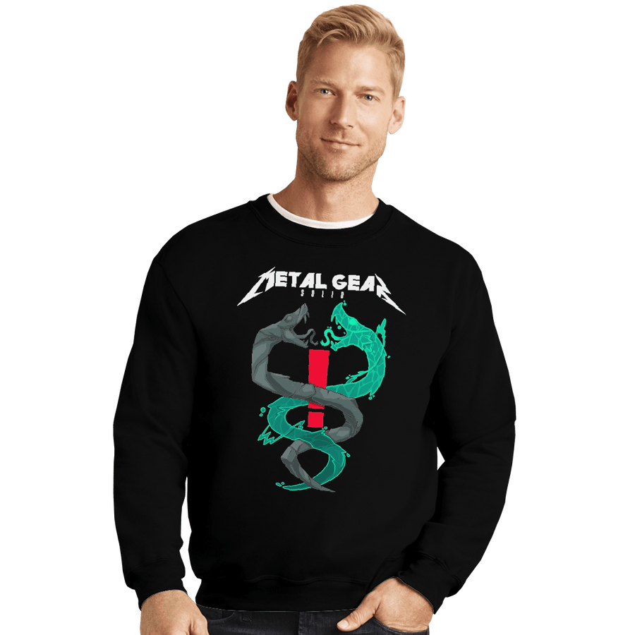 Shirts Crewneck Sweater, Unisex / Small / Black The Twin Snakes