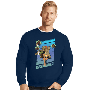 Secret_Shirts Crewneck Sweater, Unisex / Small / Navy Interstellar Bounty