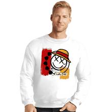 Load image into Gallery viewer, Daily_Deal_Shirts Crewneck Sweater, Unisex / Small / White Luffy 182
