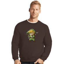 Load image into Gallery viewer, Shirts Crewneck Sweater, Unisex / Small / Dark Chocolate Cartridge Of Time
