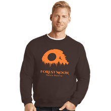 Load image into Gallery viewer, Daily_Deal_Shirts Crewneck Sweater, Unisex / Small / Dark Chocolate Forest Moon Reserve
