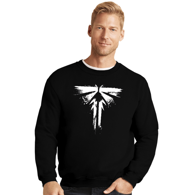 Daily_Deal_Shirts Crewneck Sweater, Unisex / Small / Black Look For The Light