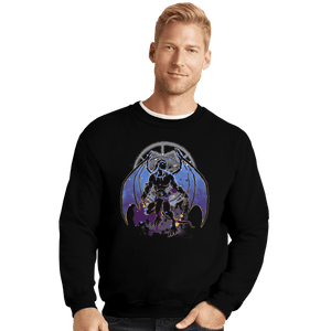 Shirts Crewneck Sweater, Unisex / Small / Black Goliath
