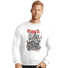 Load image into Gallery viewer, Shirts Crewneck Sweater, Unisex / Small / White Valkyrie Ink

