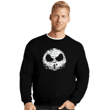 Load image into Gallery viewer, Secret_Shirts Crewneck Sweater, Unisex / Small / Black Nightmare Jack
