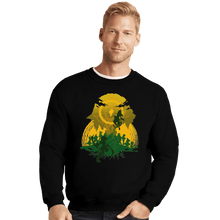 Load image into Gallery viewer, Shirts Crewneck Sweater, Unisex / Small / Black The Battle At The Tree Of Life
