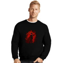 Load image into Gallery viewer, Shirts Crewneck Sweater, Unisex / Small / Black Tuxedo Art
