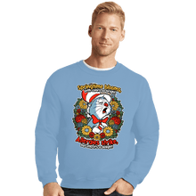 Load image into Gallery viewer, Secret_Shirts Crewneck Sweater, Unisex / Small / Powder Blue Spring Allergies
