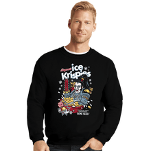 Load image into Gallery viewer, Daily_Deal_Shirts Crewneck Sweater, Unisex / Small / Black Ragnar&#39;s Ice Kripsies
