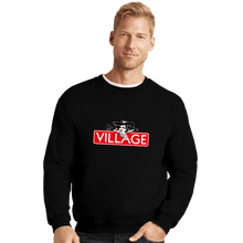 Load image into Gallery viewer, Shirts Crewneck Sweater, Unisex / Small / Black Villageopoly
