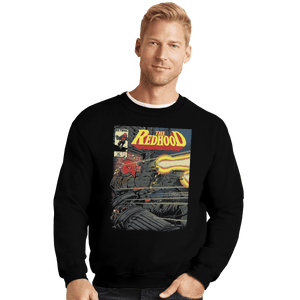 Shirts Crewneck Sweater, Unisex / Small / Black The Redhood