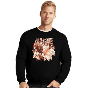 Secret_Shirts Crewneck Sweater, Unisex / Small / Black Genshin