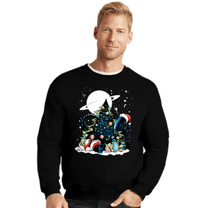 Daily_Deal_Shirts Crewneck Sweater, Unisex / Small / Black Xenomas