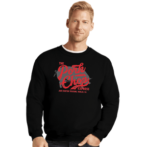 Shirts Crewneck Sweater, Unisex / Small / Black The Pork Chop Express