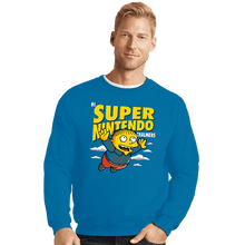 Load image into Gallery viewer, Secret_Shirts Crewneck Sweater, Unisex / Small / Sapphire I&#39;m Learnding
