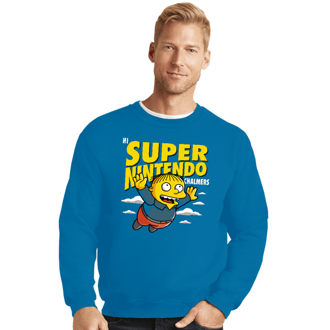Secret_Shirts Crewneck Sweater, Unisex / Small / Sapphire I'm Learnding