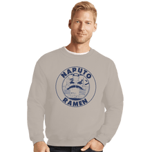 Load image into Gallery viewer, Shirts Crewneck Sweater, Unisex / Small / Sand Naruto Ramen
