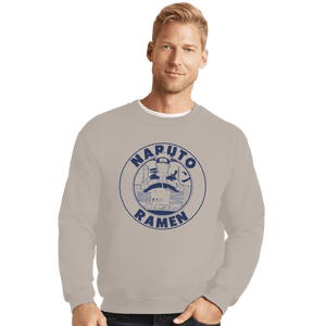 Shirts Crewneck Sweater, Unisex / Small / Sand Naruto Ramen