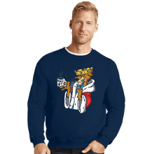 Load image into Gallery viewer, Daily_Deal_Shirts Crewneck Sweater, Unisex / Small / Navy Prince #1
