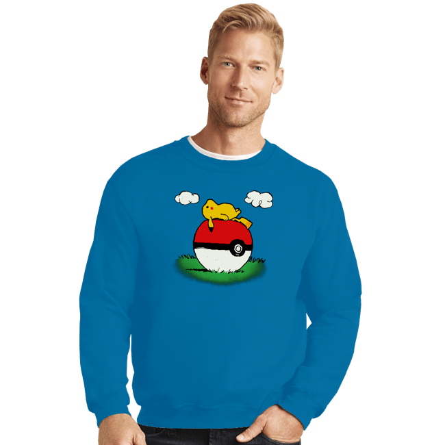 Shirts Crewneck Sweater, Unisex / Small / Sapphire Pokehouse