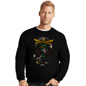 Secret_Shirts Crewneck Sweater, Unisex / Small / Black MajoraNight
