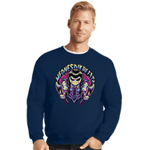 Load image into Gallery viewer, Daily_Deal_Shirts Crewneck Sweater, Unisex / Small / Navy Wednesday The 13th
