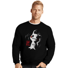 Load image into Gallery viewer, Shirts Crewneck Sweater, Unisex / Small / Black Mimikyu Ink

