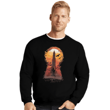 Load image into Gallery viewer, Shirts Crewneck Sweater, Unisex / Small / Black Dark Tower
