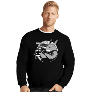 Shirts Crewneck Sweater, Unisex / Small / Black Totoretto